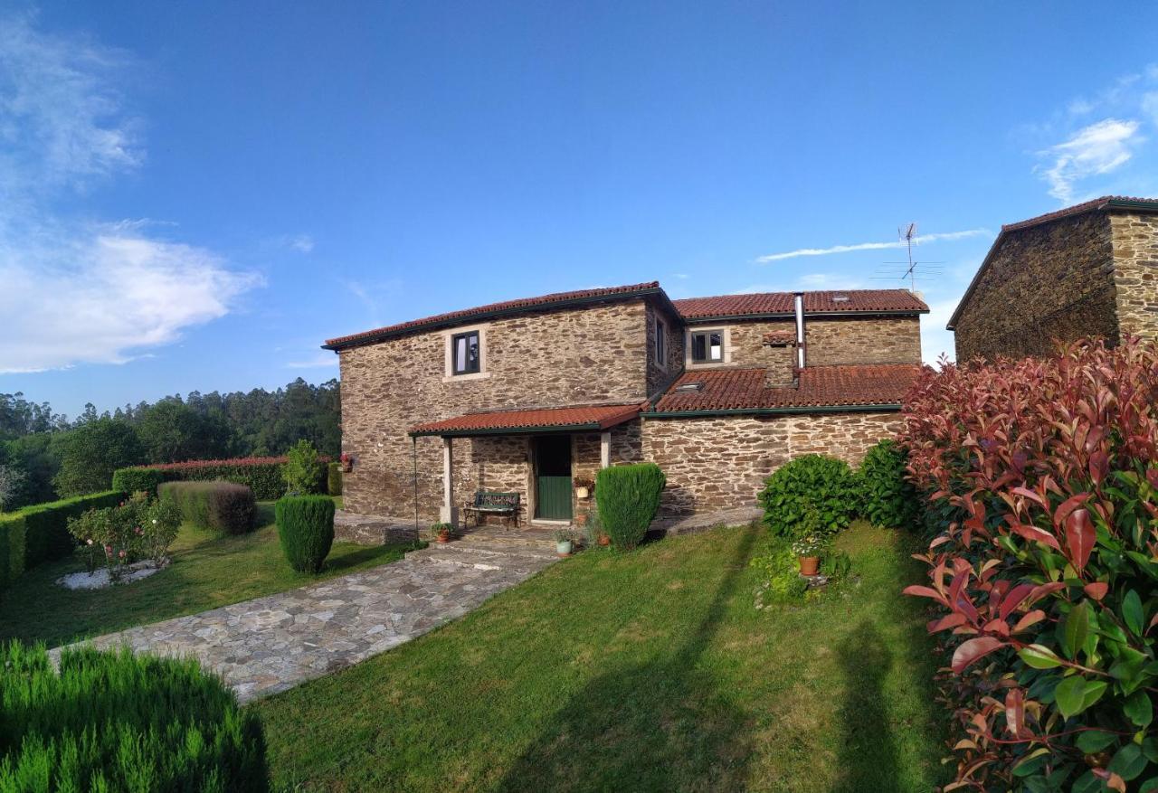 Casa O Castelo En Touro 빌라 외부 사진